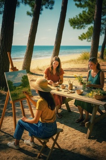 EVJF à Arcachon : activité originale EVJF à Arcachon : activité originale