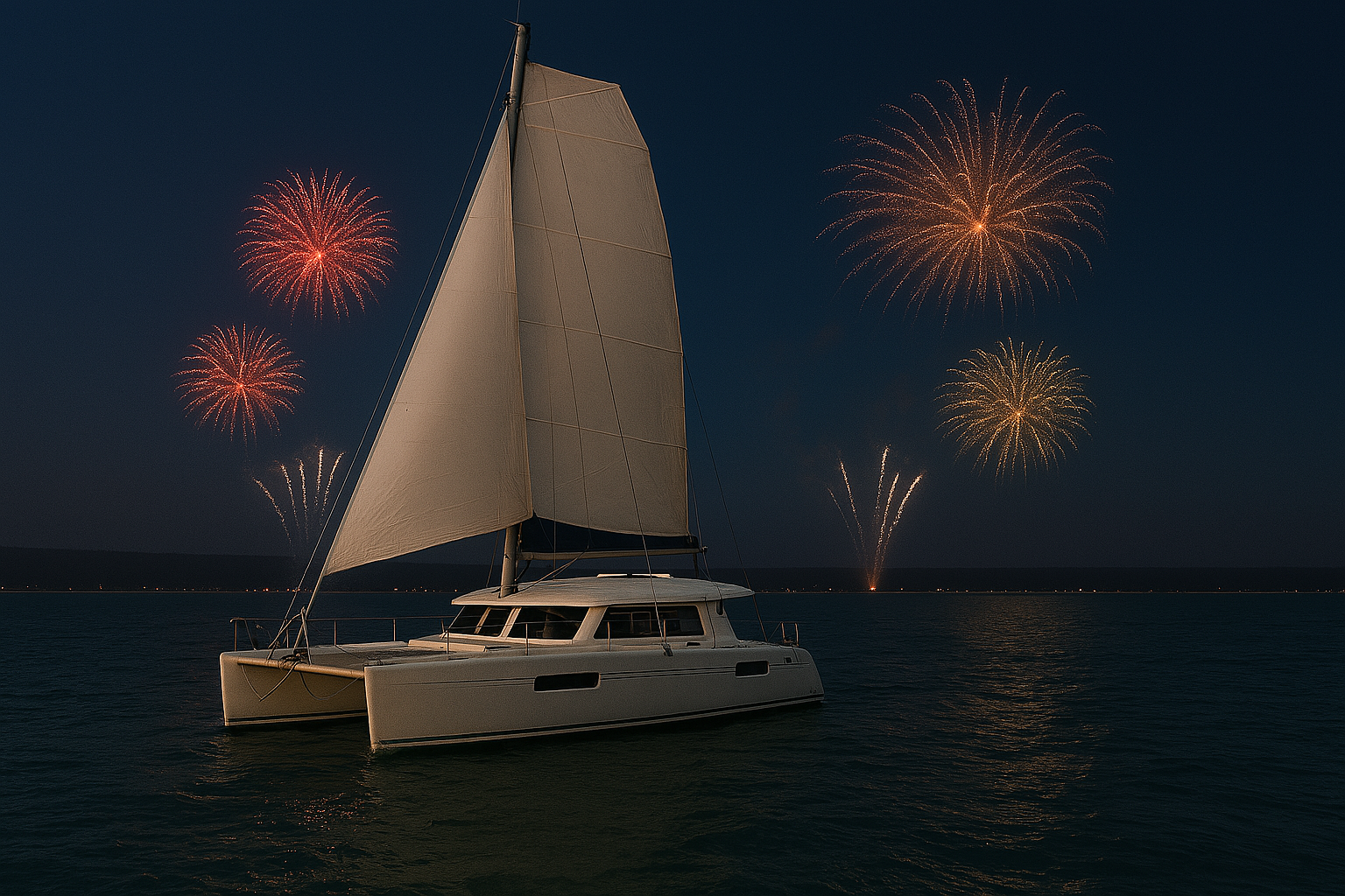 Location bateau 14 juillet pour voir le feu d’artifice sur le bassin d’arcachon