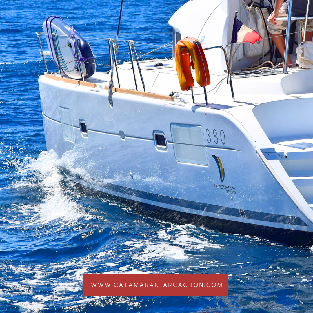 Location de catamaran Des voiles et des catas sur le bassin d’Arcachon