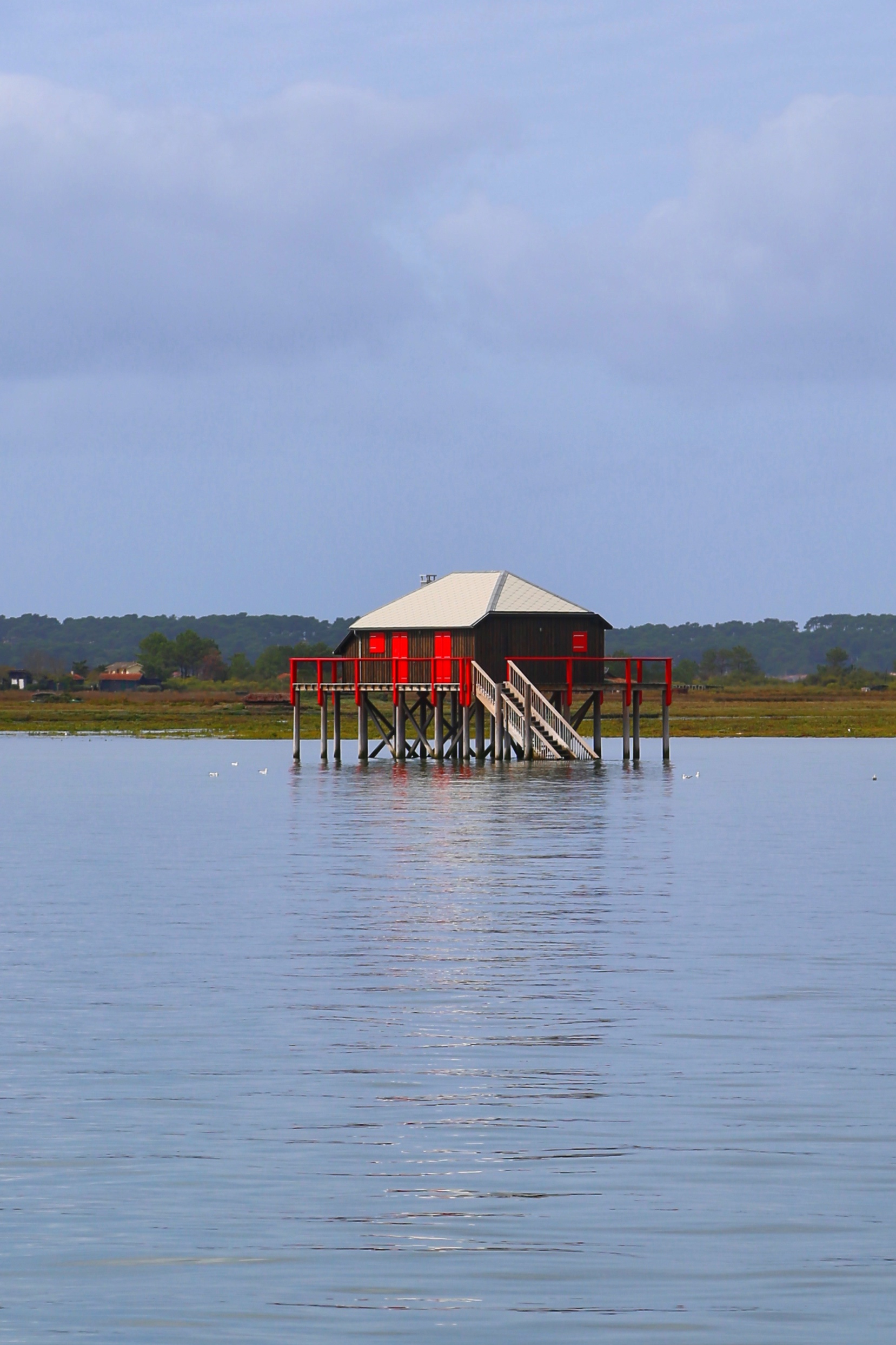 Location de catamaran en automne sur le bassin d’Arcachon