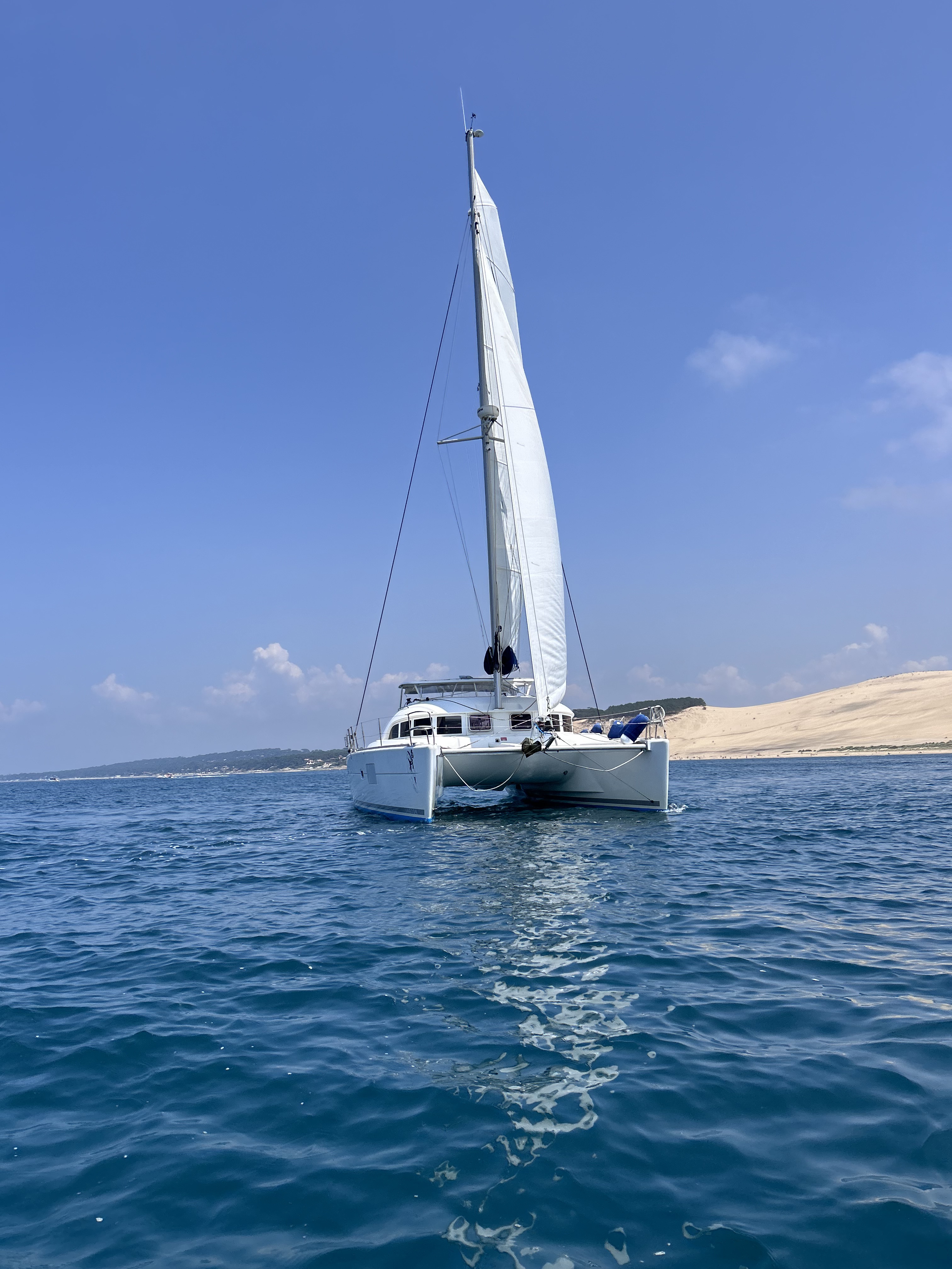 Le catamaran à voile en bonne figure dans le classement des bateaux les,plus écologiques du bassin